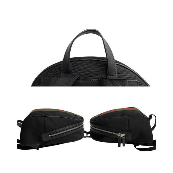 Pre Loved Gucci  GG Supreme Canvas Backpack Black - Picture 5 of 8